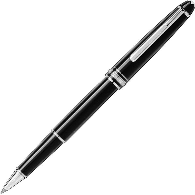 Montblanc, Tintenroller, Meisterstück, Edelharz - Platiniert, Classique, Schwarz-1