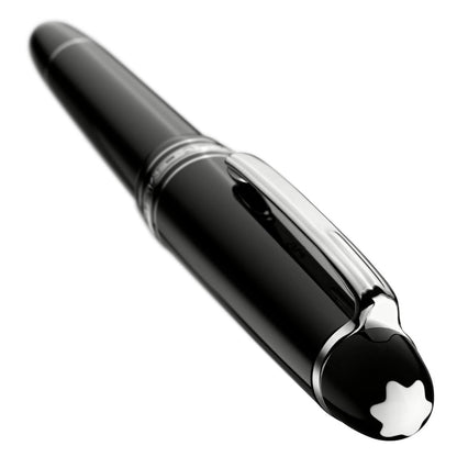 Montblanc, Tintenroller, Meisterstück, Edelharz - Platiniert, Classique, Schwarz-4