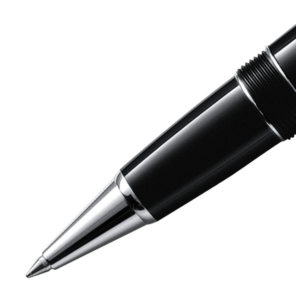 Montblanc, Tintenroller, Meisterstück, Edelharz - Platiniert, LeGrand, Schwarz-2