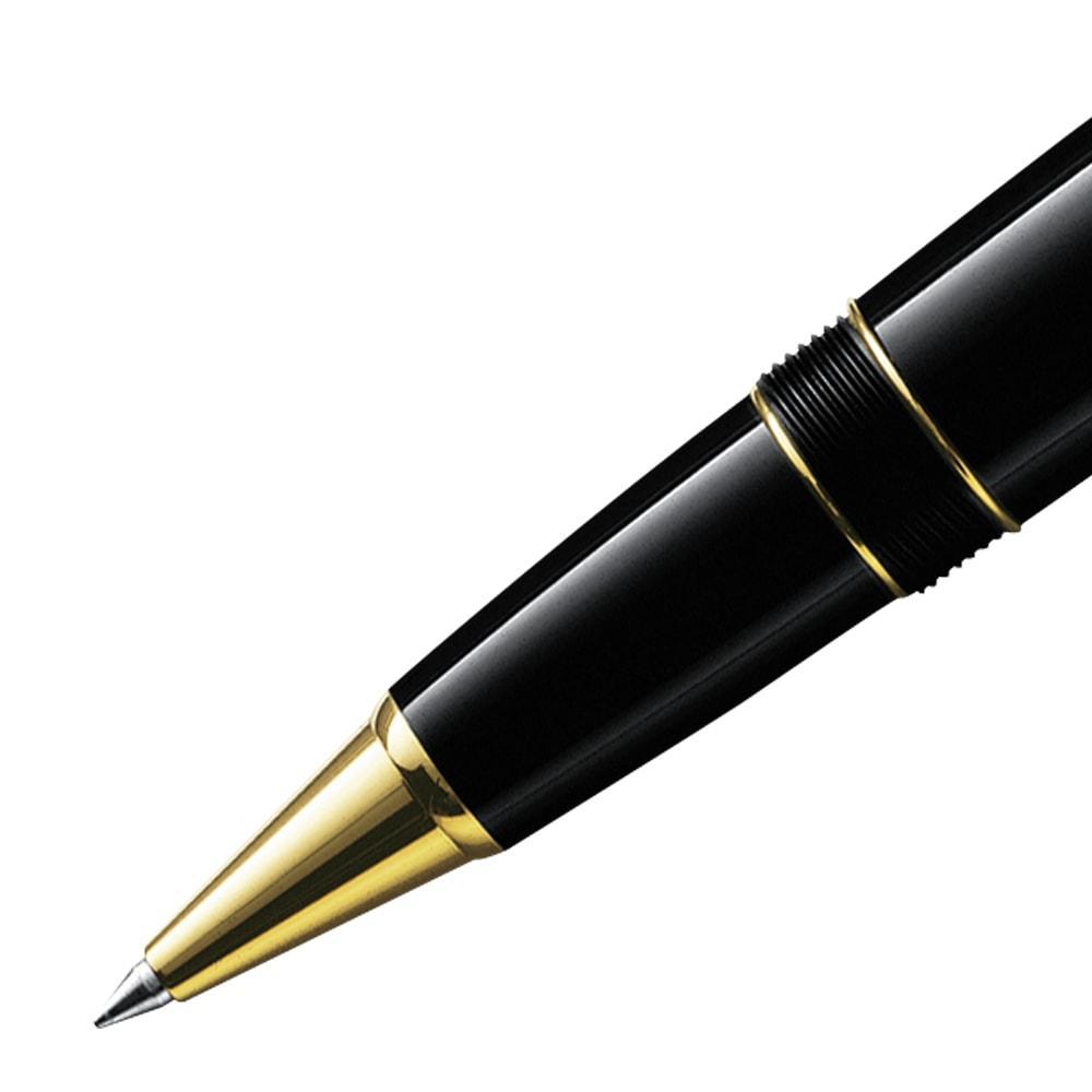 Montblanc, Tintenroller, Meisterstück, Edelharz - Vergoldet, LeGrand, Schwarz-2