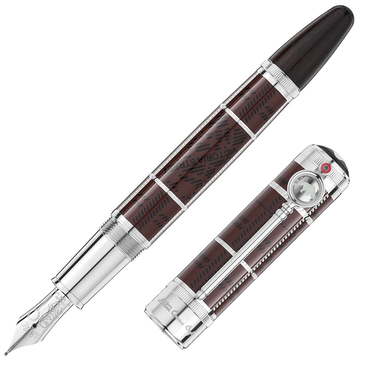 Montblanc writers edition sir arthur conan doyle mit kappe gross neu2