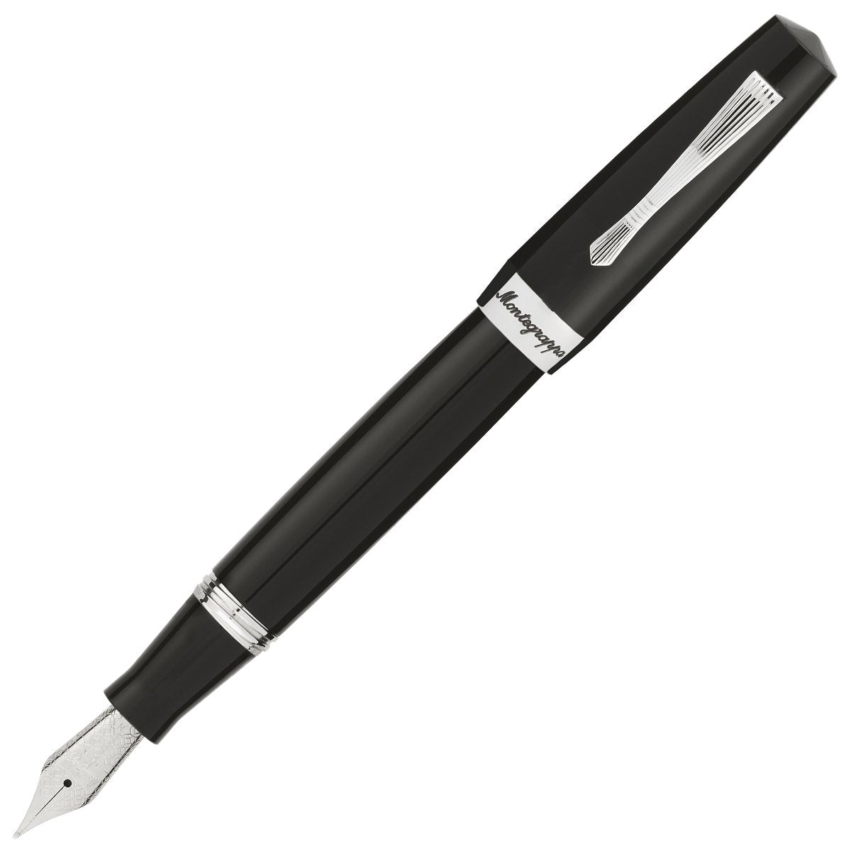 Montegrappa, Füller, Elmo 02, Jet Black, schwarz-1
