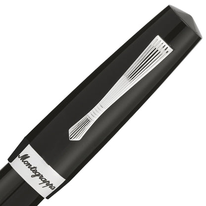 Montegrappa, Füller, Elmo 02, Jet Black, schwarz-3