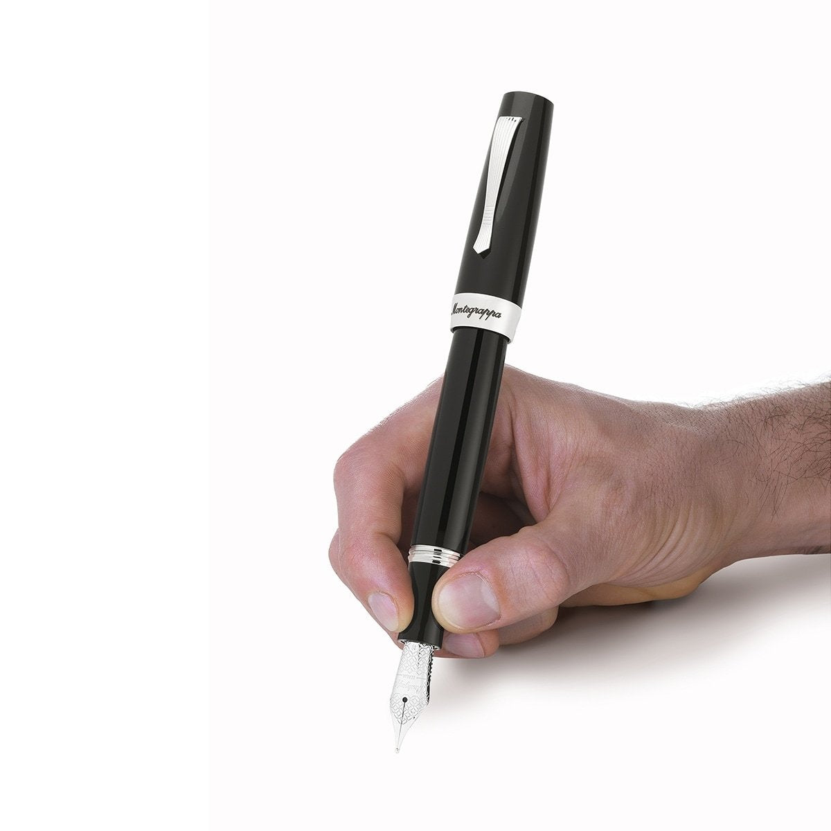 Montegrappa, Füller, Elmo 02, Jet Black, schwarz-6