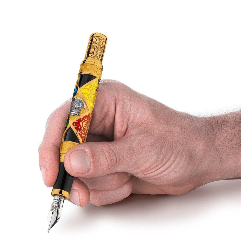 Montegrappa, Füller Harry Potter Hogwarts Gold, 18K Feder, gold-6