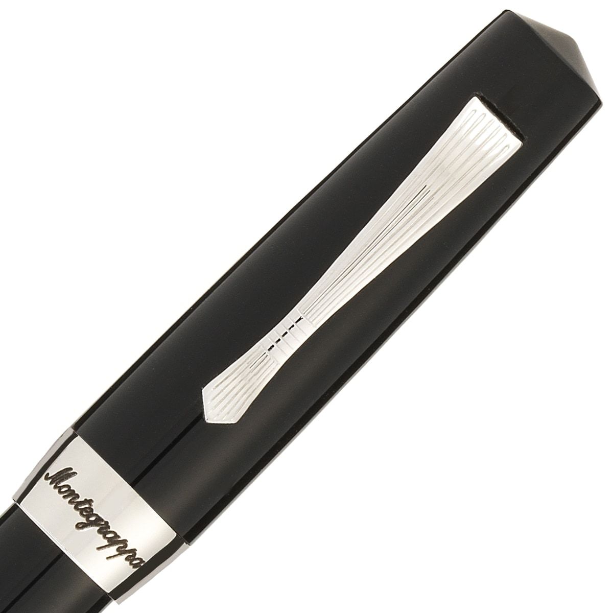 Montegrappa, Kugelschreiber, Elmo 02, Jet Black, schwarz-3