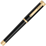 Montegrappa, Füller, Zero, Gelbgold, schwarz, Edelstahlfeder-6