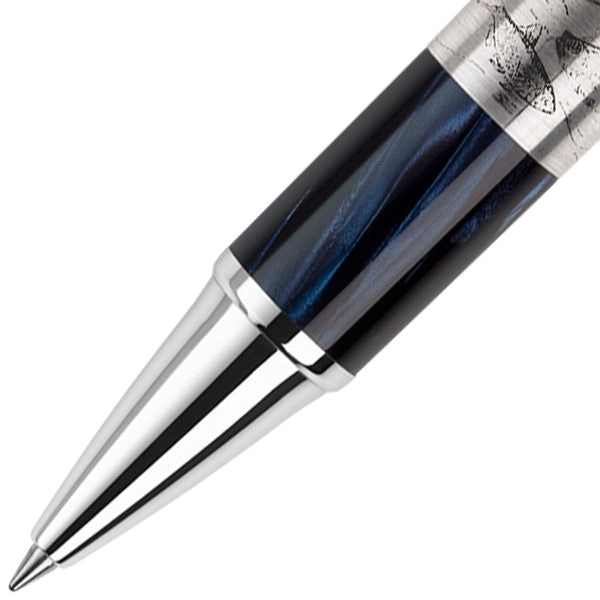 Montegrappa Tintenroller Ocean Collection Prince Albert II of Monaco Foundation silber-2