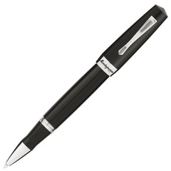 Montegrappa, Tintenroller Elmo 02 Jet Black, schwarz