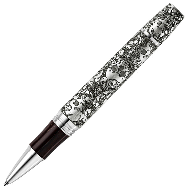 Montegrappa Tintenroller Skulls & Roses Limited Edition schwarz-1