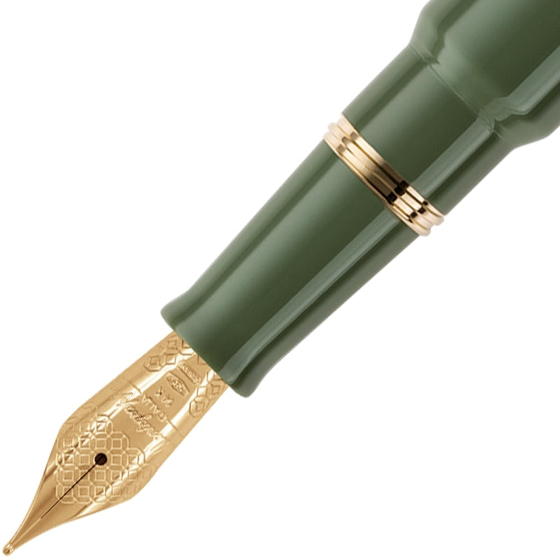 Montegrappa Füller Venetia 14K Feder grün-2