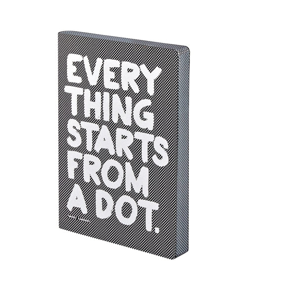 Nuuna Notizbuch Graphic L Everything Starts From A Dot A5 dotted-1