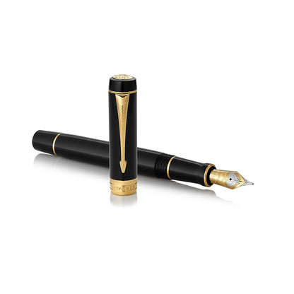 Parker Füller Duofold Classic 18K Feder Schwarz G.C.-5