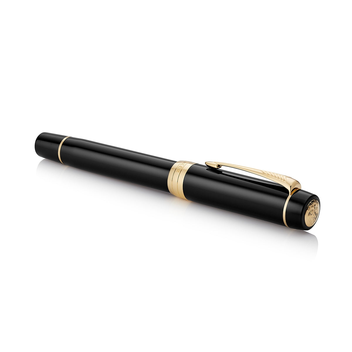 Parker Füller Duofold Classic 18K Feder Schwarz G.C.-6