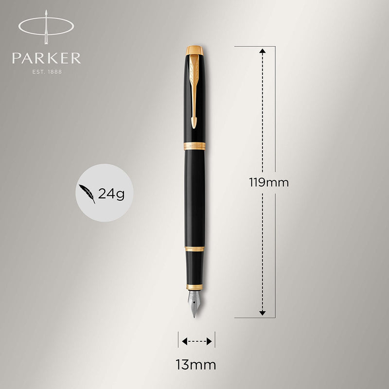 Parker Füller Parker IM Core Schwarz G.C.-6