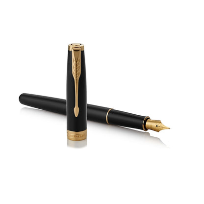 Parker Füller Sonnet Core Schwarz G.C.-5