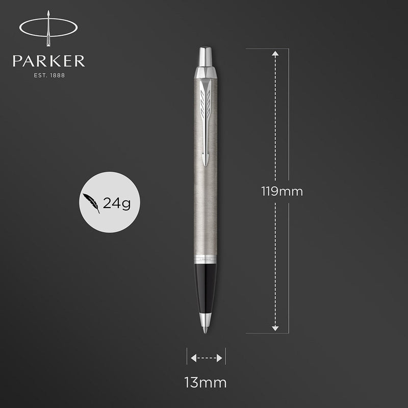 Parker Kugelschreiber Parker IM Essential gebürstet Brushed Metal C.C.-6