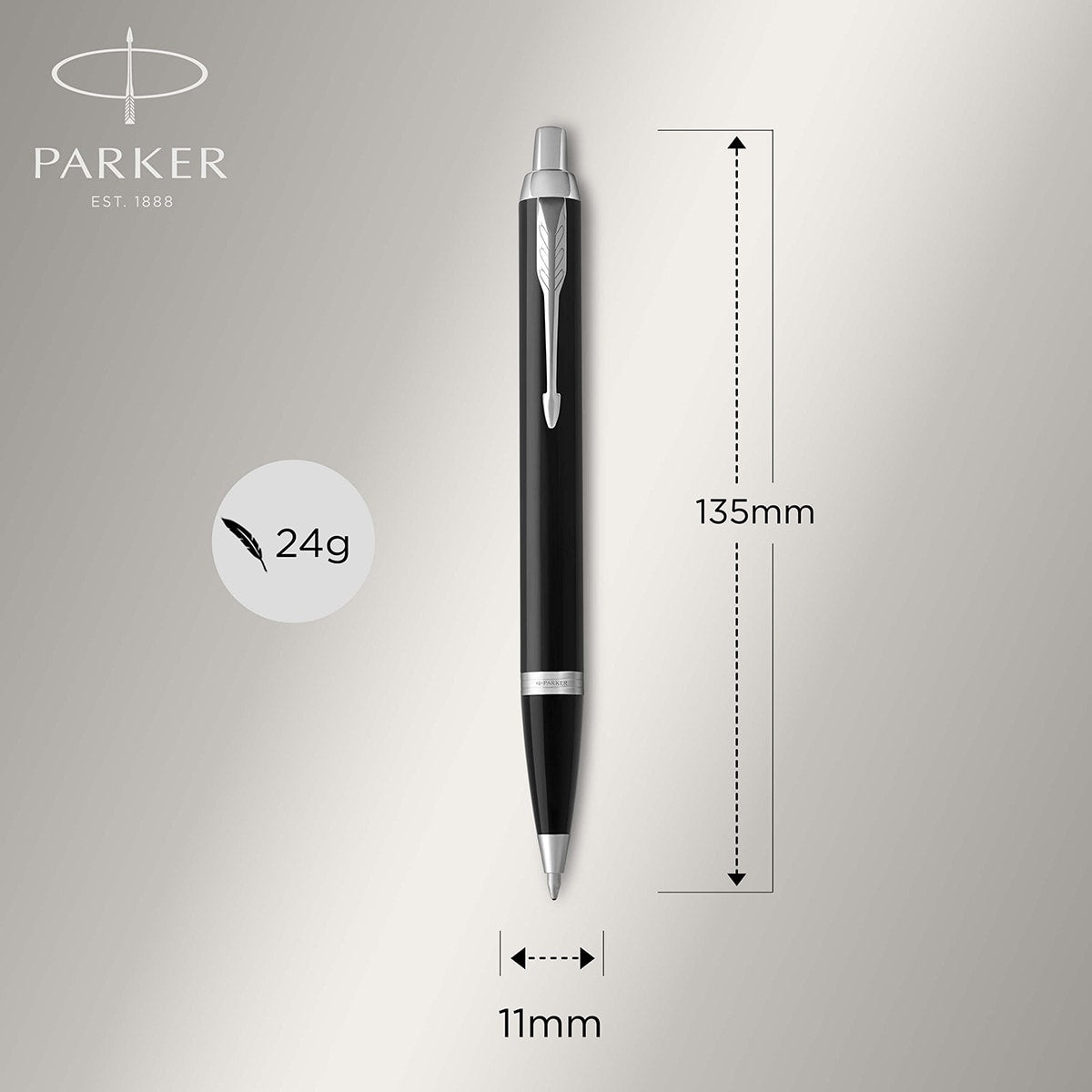 Parker Kugelschreiber Parker IM Core Schwarz C.C.-5