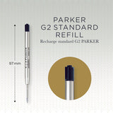 Parker Kugelschreibermine Quinkflow schwarz-3