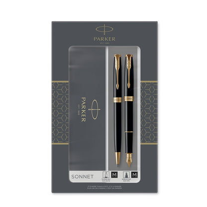 Parker Stifteset Sonnet Duo-Geschenkset Sonnet Schwarz C.C.-5