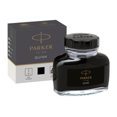Parker, Tintenglas Quink, schwarz