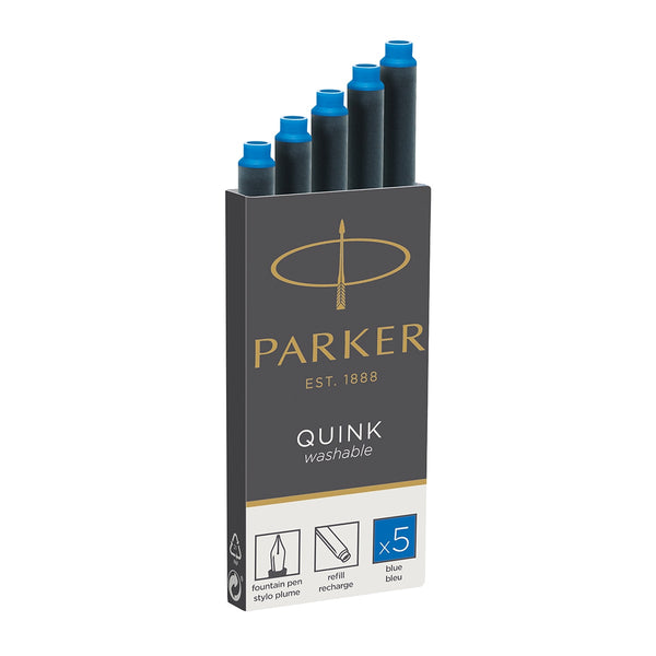 Parker, Tintenpatronen Quink, Königsblau
