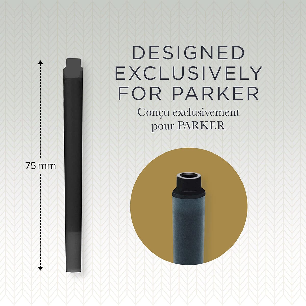 Parker Tintenpatronen Quink schwarz-2