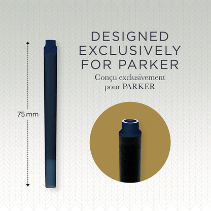Parker Tintenpatronen Quink Schwarz-Blau-2