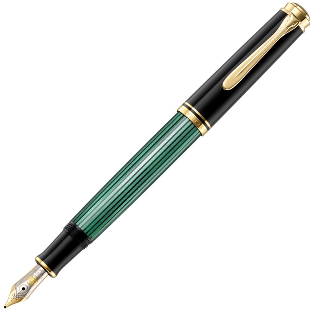 Pelikan, Füller, Souverän M400, schwarz/grün-1