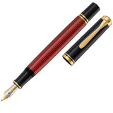 Pelikan, Füller, Souverän M400, schwarz/rot-2