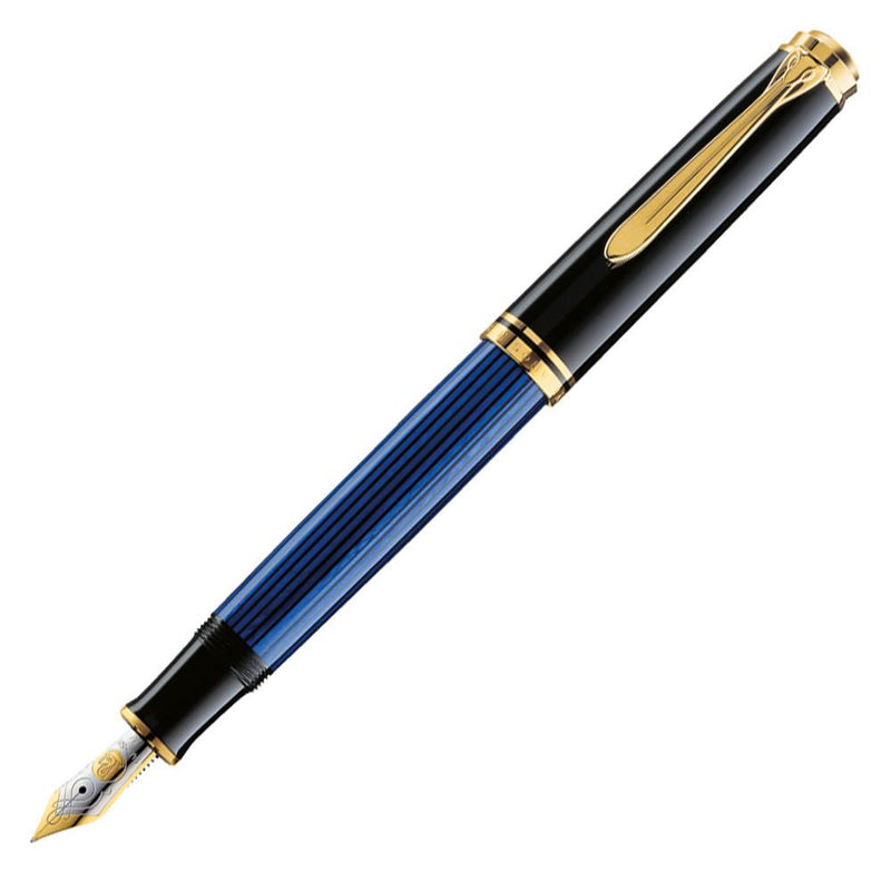 Pelikan, Füller, Souverän M600, schwarz/blau-1