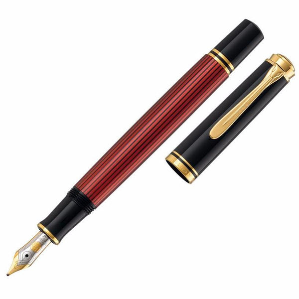 Pelikan, Füller, Souverän M600, schwarz/rot-1