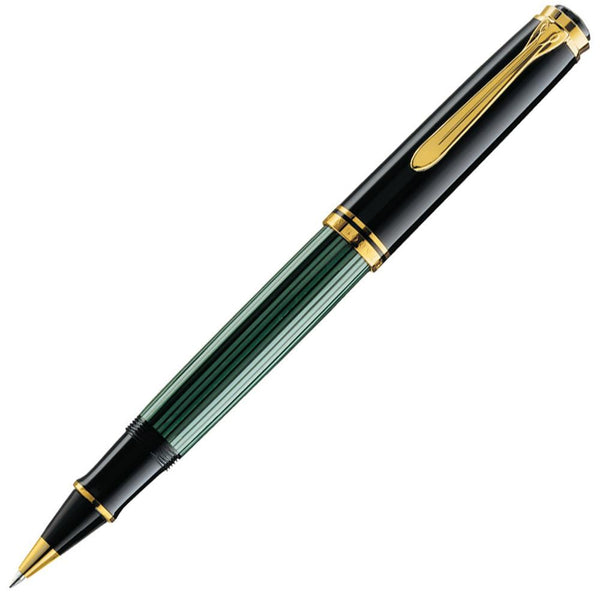 Pelikan, Tintenroller, Souverän R800, schwarz/grün-1