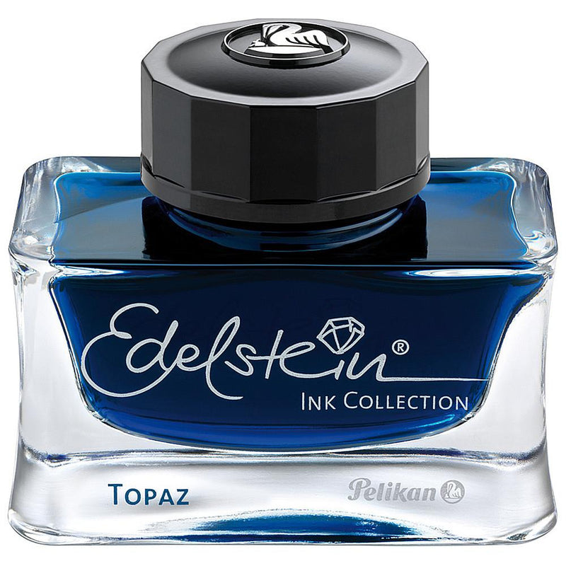 Pelikan, Tinte, Topaz (türkis-blau) 50ml Edelstein Tinte-1