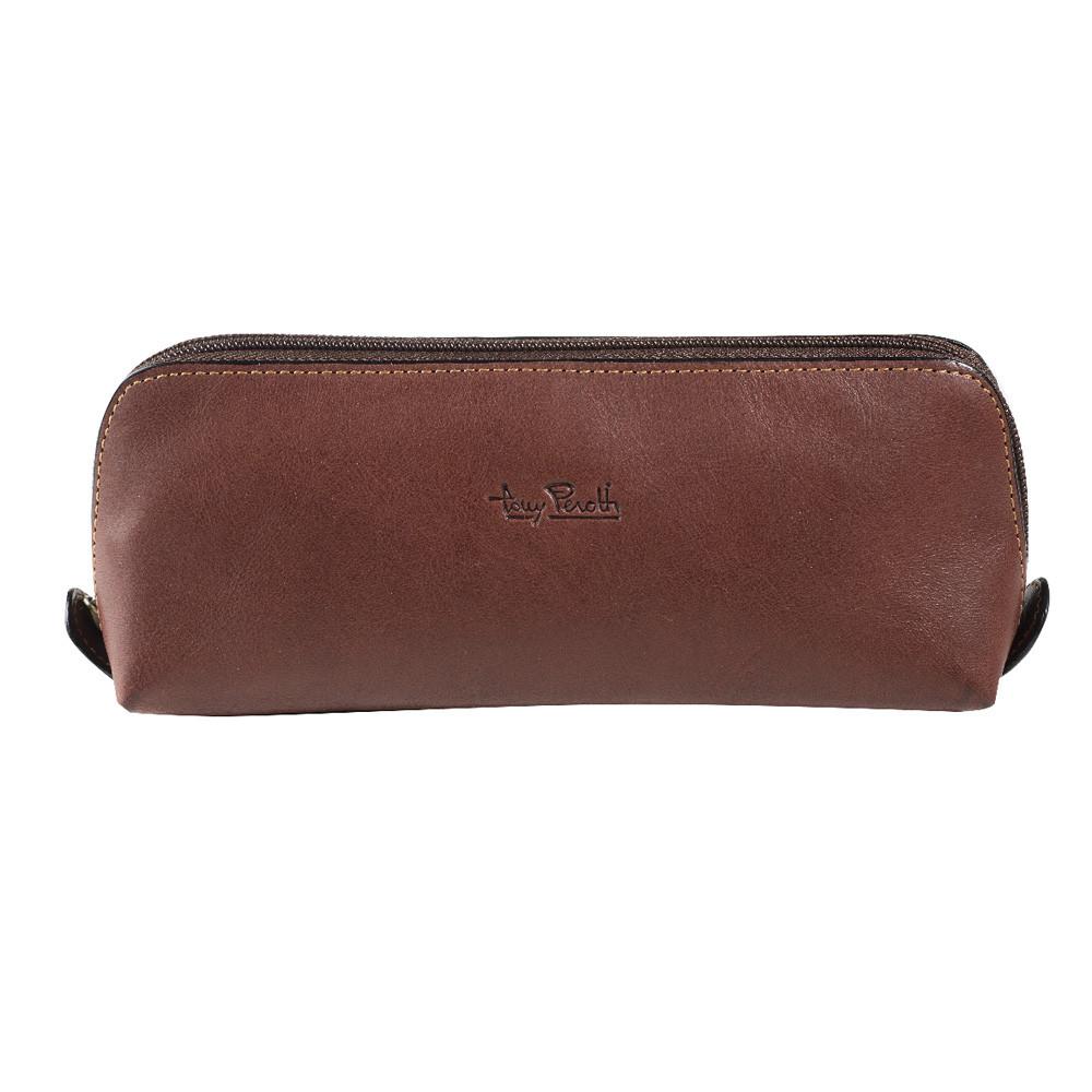 Tony Perotti, Schlampertasche, Mäppchen, Vegetale, groß, Dunkelbraun-2