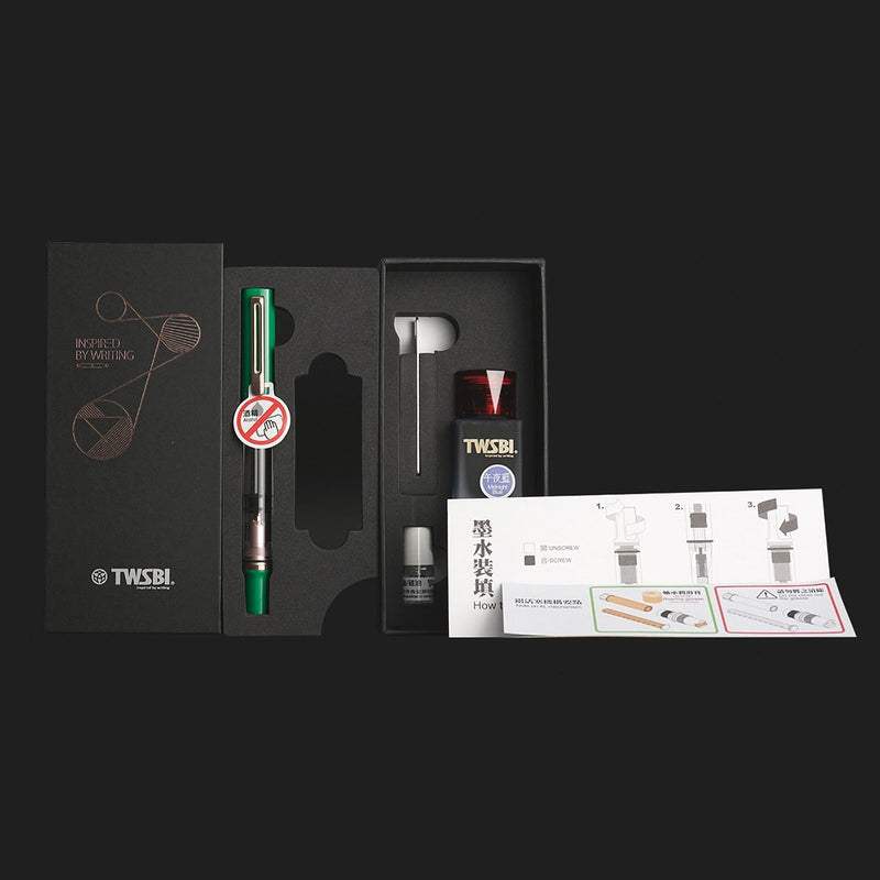 TWSBI Füller ECO Royal Jade-5