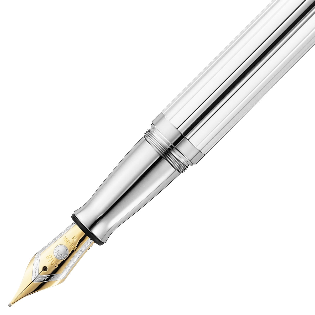 Waldmann, Füller Commander 23, weite Linien, 18K Feder, Nachblau - 2