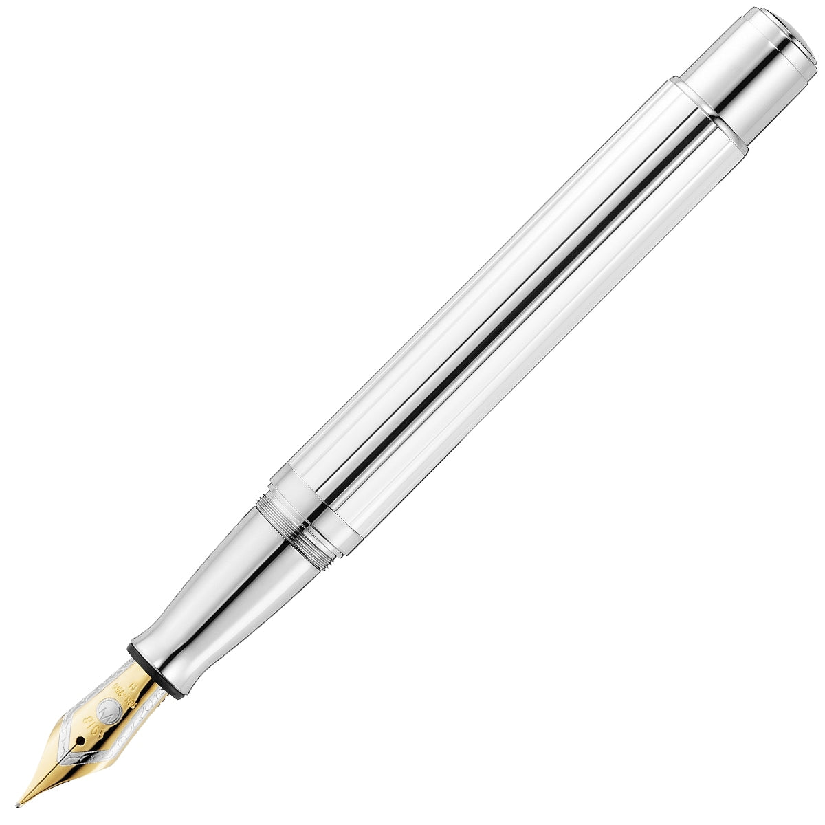 Waldmann, Füller Commander 23, weite Linien, 18K Feder, Nachblau - 4