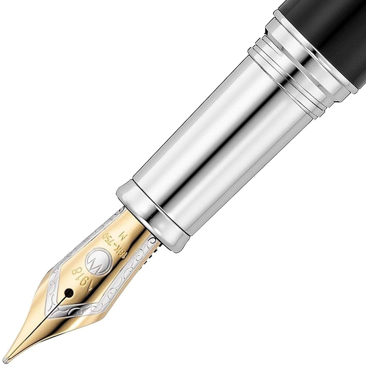Waldmann, Füller, Grandeur, 18 Karat Goldfeder, schwarz-2