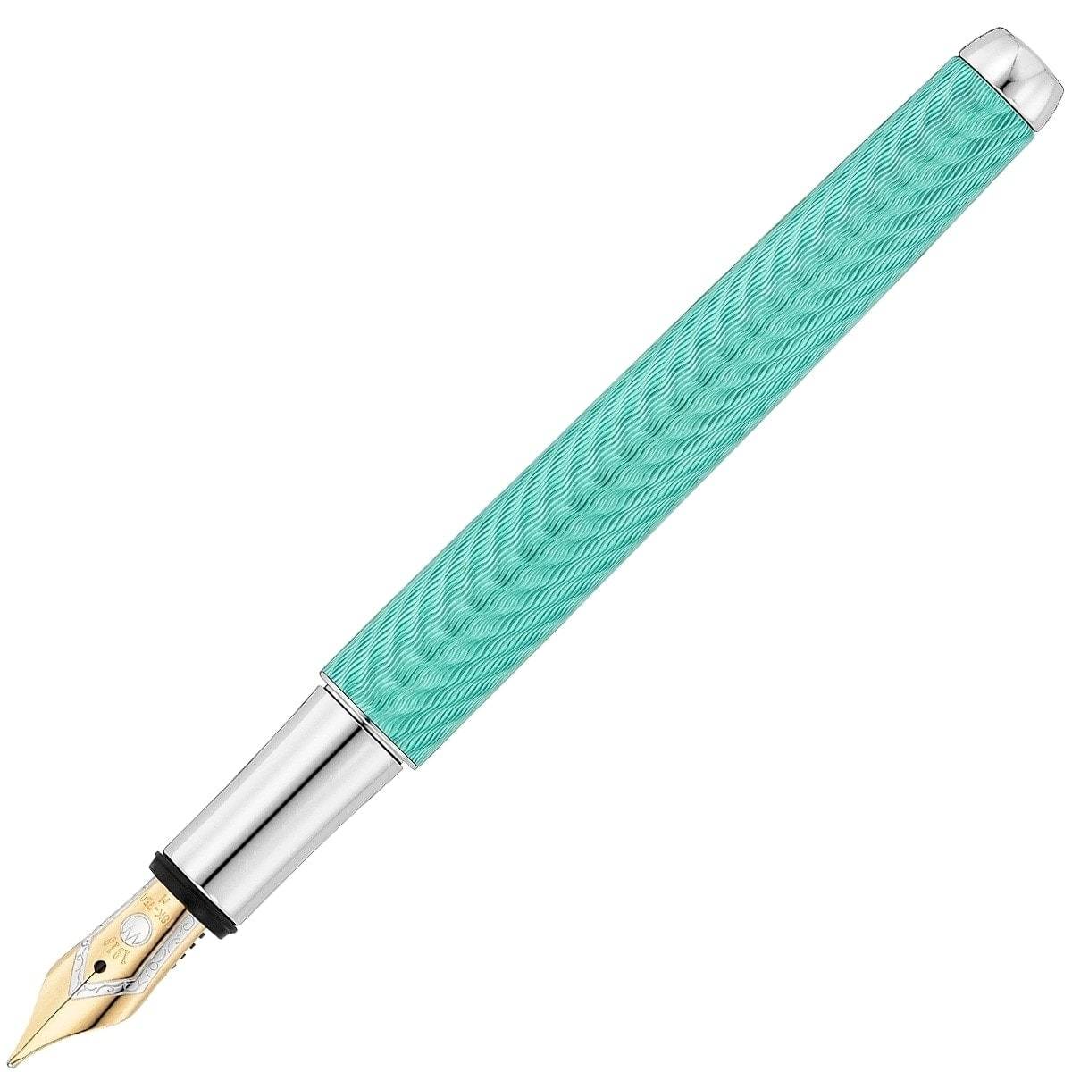 Waldmann, Füller, Liberty, 18 Karat Goldfeder, aquamarine-1