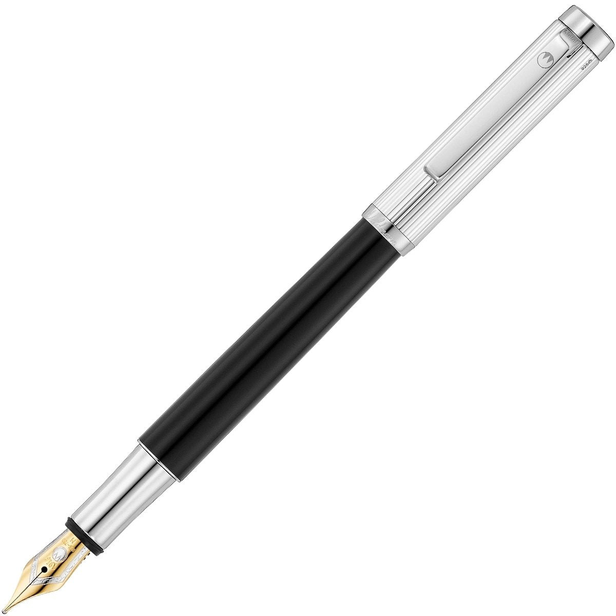 Waldmann, Füller, Liberty, 18 Karat Goldfeder, schwarz-4