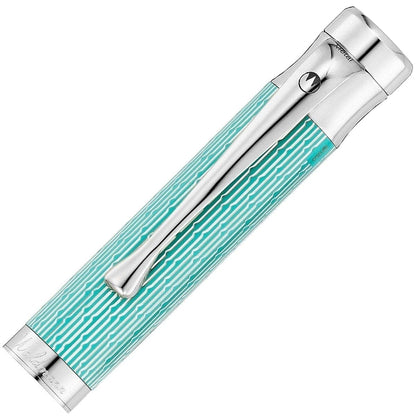 Waldmann, Füller, Tango, 18 Karat Goldfeder, aquamarin-3