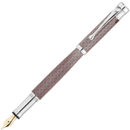 Waldmann, Füller, Tango, 18 Karat Goldfeder, Burgundrot-4