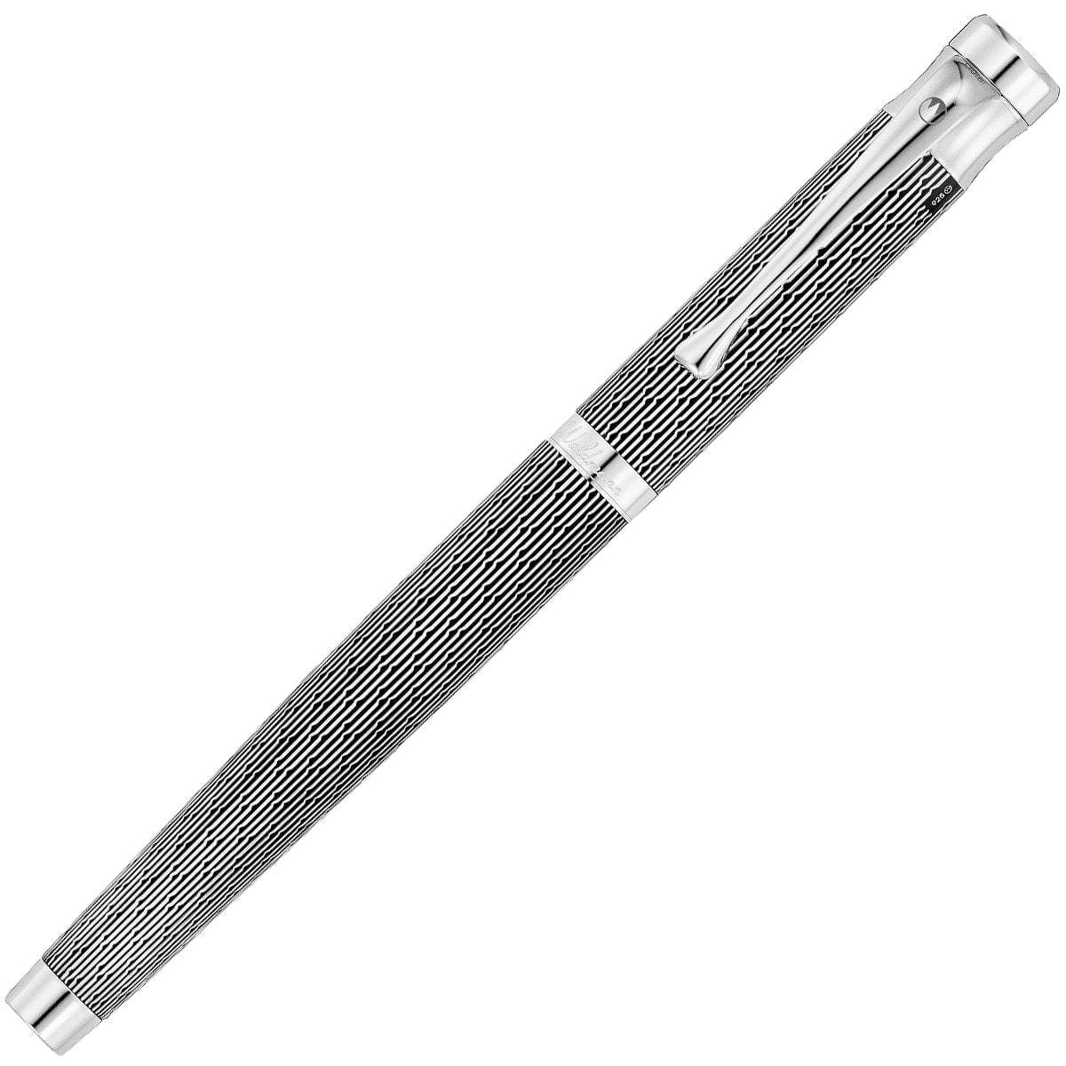 Waldmann, Füller, Tango, 18 Karat Goldfeder, schwarz-5