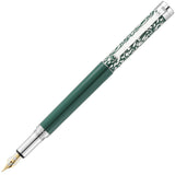 Waldmann, Füller Xetra Vienna Special Ed. Handgravur, 18K Feder, grün - 1