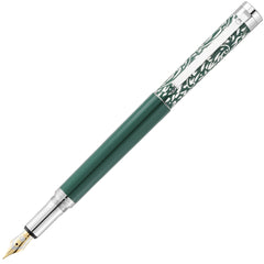Waldmann, Füller Xetra Vienna Special Ed. Handgravur, 18K Feder, grün