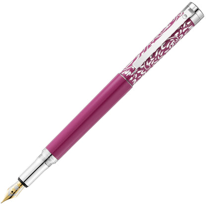 Waldmann, Füller Xetra Vienna Special Ed. Handgravur, 18K Feder, pink - 1