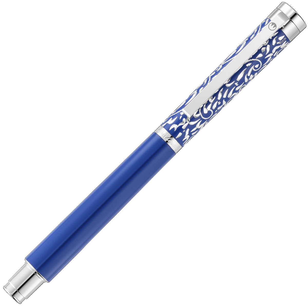 Waldmann, Füller Xetra Vienna Special Ed. Handgravur, blau - 1