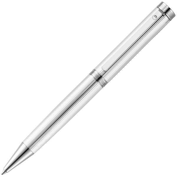 Waldmann, Kugelschreiber Tapio, Nadelstreifen, silber