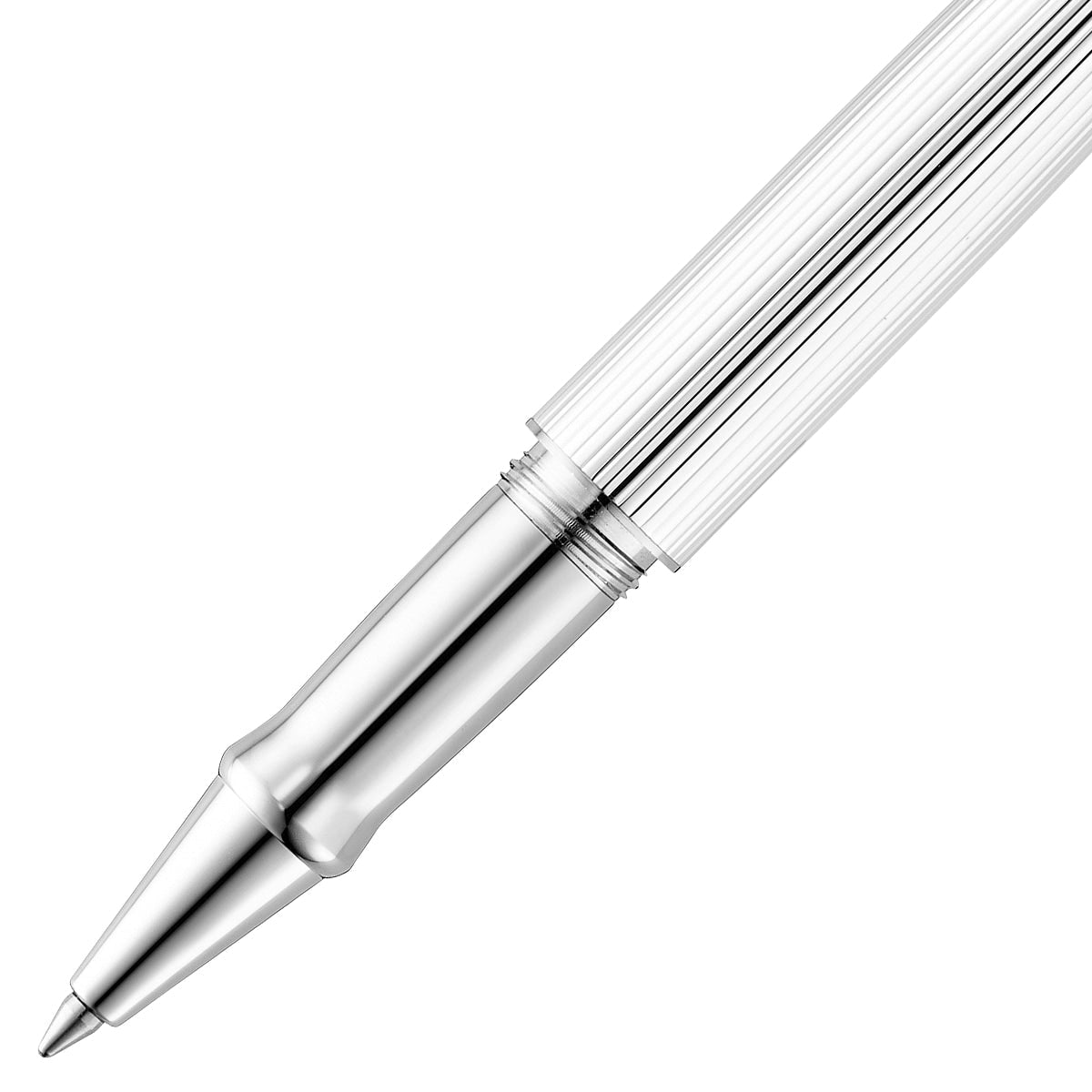Waldmann, Tintenroller Tapio, Nadelstreifen, silber - 2